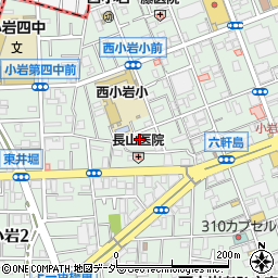 東京都江戸川区西小岩3丁目20周辺の地図