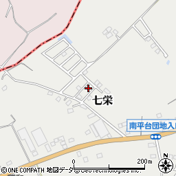 千葉県富里市七栄49-60周辺の地図