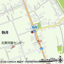 山梨県韮崎市藤井町駒井2605周辺の地図