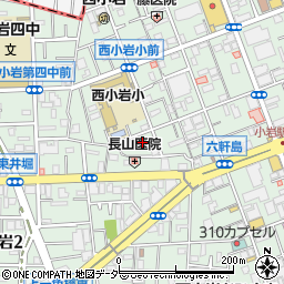 東京都江戸川区西小岩3丁目20-3周辺の地図