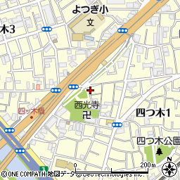 東京都葛飾区四つ木1丁目26-3周辺の地図