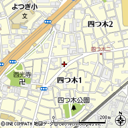 東京都葛飾区四つ木1丁目32-14周辺の地図