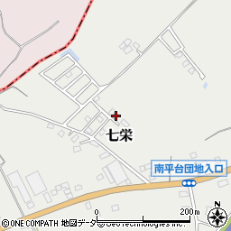 千葉県富里市七栄49-39周辺の地図