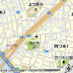 東京都葛飾区四つ木1丁目26-4周辺の地図