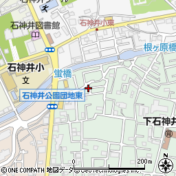 濱口邸♯下石神井6丁目akippa駐車場周辺の地図