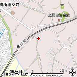 千葉県印旛郡酒々井町上岩橋1307周辺の地図