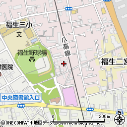 東京都福生市福生2440周辺の地図