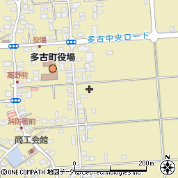 千葉県香取郡多古町多古695周辺の地図