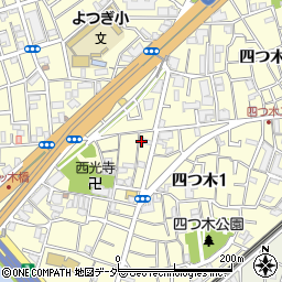東京都葛飾区四つ木1丁目29-6周辺の地図
