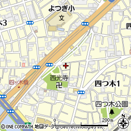 東京都葛飾区四つ木1丁目26-5周辺の地図