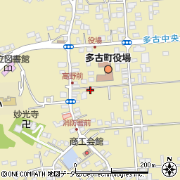 千葉県香取郡多古町多古688周辺の地図