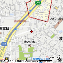 東京都豊島区池袋3丁目19-9周辺の地図