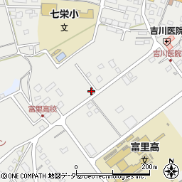 千葉県富里市七栄138-23周辺の地図