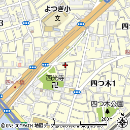 東京都葛飾区四つ木1丁目26-7周辺の地図