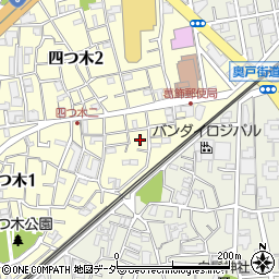 東京都葛飾区四つ木1丁目39-13周辺の地図