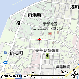 千葉県銚子市竹町周辺の地図