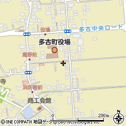 千葉県香取郡多古町多古692周辺の地図