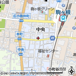 福沢　洋服店周辺の地図
