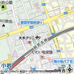 東京都江戸川区西小岩1丁目30-3周辺の地図