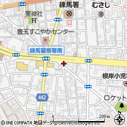 個太郎塾　練馬教室周辺の地図
