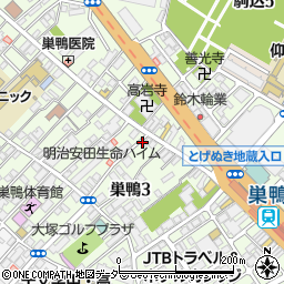 桜花苑周辺の地図