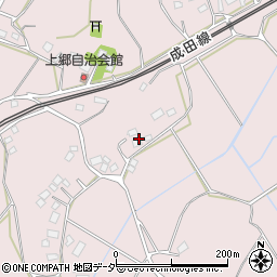 千葉県印旛郡酒々井町上岩橋1552周辺の地図