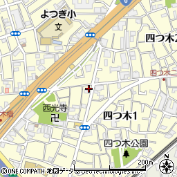東京都葛飾区四つ木1丁目29-10周辺の地図