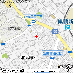J.CHICKEN 大塚店周辺の地図
