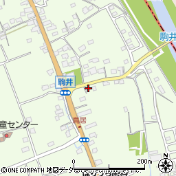 山梨県韮崎市藤井町駒井2862-2周辺の地図