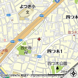 東京都葛飾区四つ木1丁目29-7周辺の地図