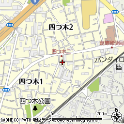 東京都葛飾区四つ木1丁目42-5周辺の地図