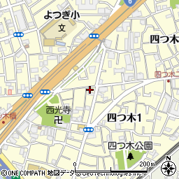 東京都葛飾区四つ木1丁目29-8周辺の地図