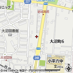 東京都小平市大沼町7丁目8-1周辺の地図