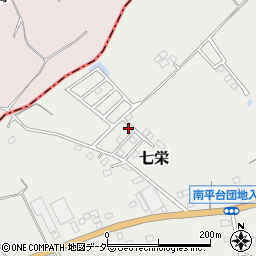 千葉県富里市七栄49-52周辺の地図