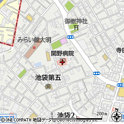 東京都豊島区池袋3丁目28-3周辺の地図