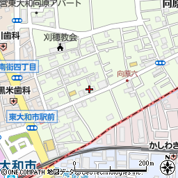 ピザ・ダーノ東大和店周辺の地図