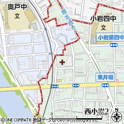 東京都江戸川区西小岩3丁目3周辺の地図