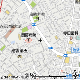 東京都豊島区池袋3丁目28-10周辺の地図