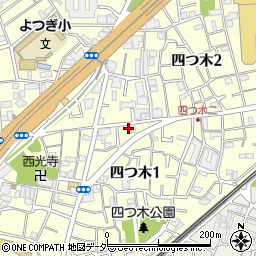 東京都葛飾区四つ木1丁目32-5周辺の地図