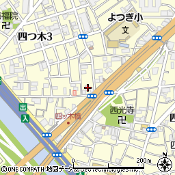 東京都葛飾区四つ木3丁目15-18周辺の地図