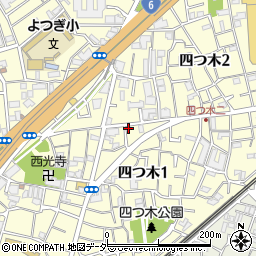 東京都葛飾区四つ木1丁目32-3周辺の地図