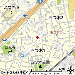 東京都葛飾区四つ木1丁目32-12周辺の地図