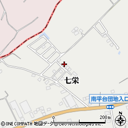 千葉県富里市七栄49-36周辺の地図