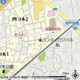 東京都葛飾区四つ木1丁目39-14周辺の地図