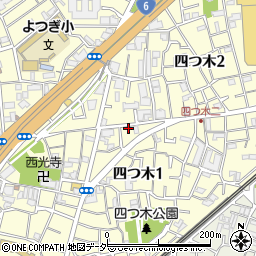 東京都葛飾区四つ木1丁目32-4周辺の地図