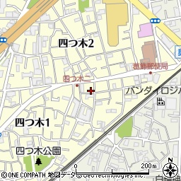 東京都葛飾区四つ木1丁目44-9周辺の地図