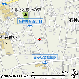 パロ石神井台周辺の地図