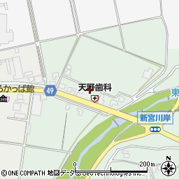 長野県駒ヶ根市中沢12155-1周辺の地図