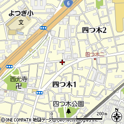 東京都葛飾区四つ木1丁目32周辺の地図