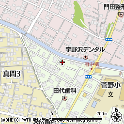 菅野西公園周辺の地図